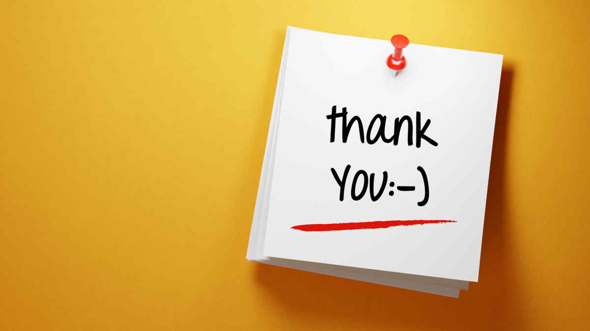 No Thank-You Note? No Job